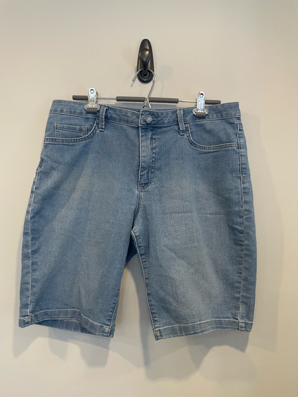Riders by Lee Classic Light Wash Denim Bermuda Shorts